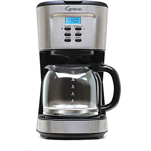 Capresso 12-Cup Coffee Maker with Glass 
