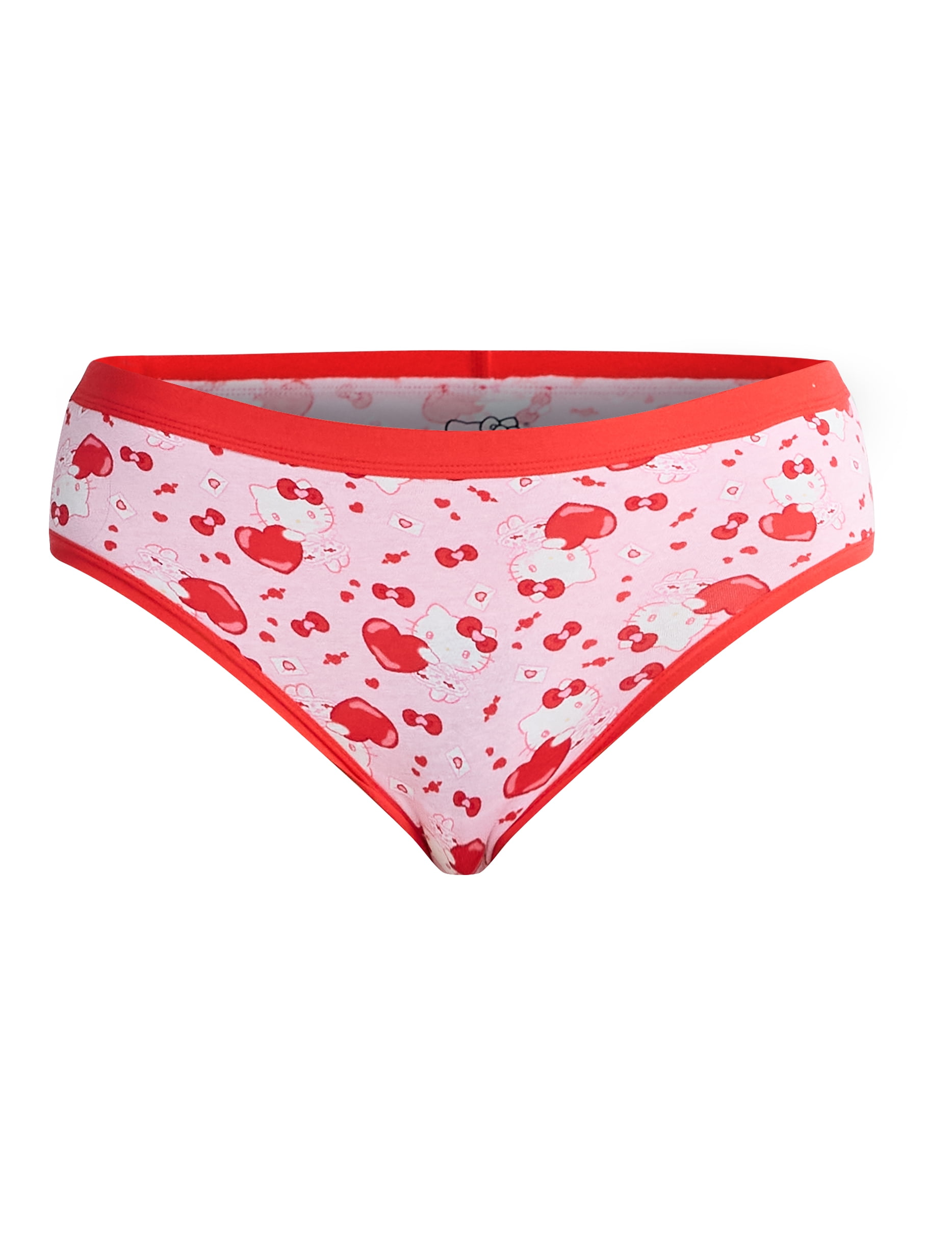 Hello Kitty Women's Hipster Panties, 3-Pack, Sizes S-XXL