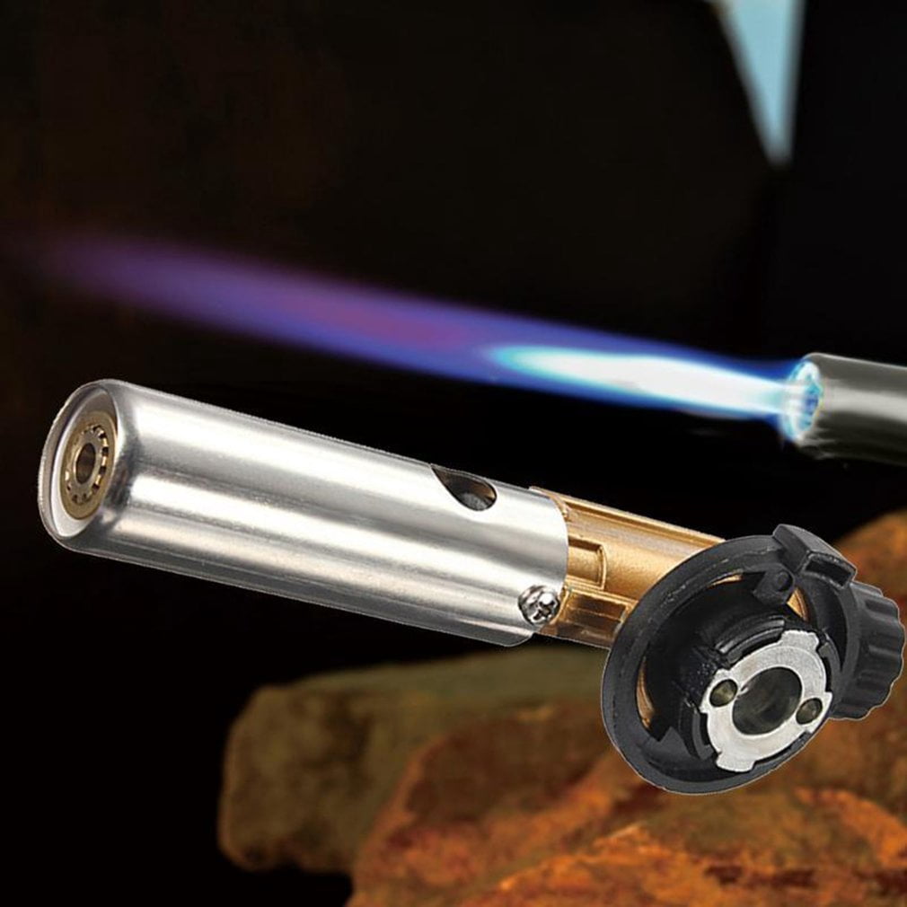 Portable Outdoor Fire Tool Gas Welding Torch Barbecue Ignition Flamethrower Igniter Baking Gas