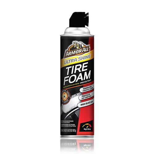 Armor All Car Tire Foam Spray Bottle, Protectant Cleaner For Cars, Truck