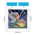 thumbnail image 2 of 5D DIY diamond art painting kit, genie special shape diamond canvas, namely can decompress and relax and can be used for home wall decoration, 2 of 7