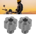 thumbnail image 1 of Motorcycle Mirror Adapter Screws CNC Aluminum Alloy Motorbike Rearview Mirror Plugs Bolts Applicable for Motorcycle Riders, 1 of 7