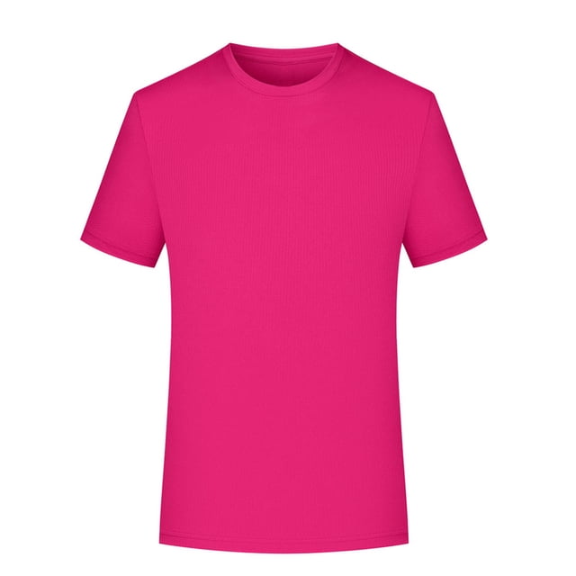 pstuiky camisetas de hombre, Blusa deportiva informal de color liso con cuello redondo y manga corta elástica para hombre camisas casuales para hombre xl