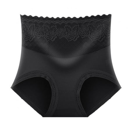 

Valcatch 3Pack Female s Lace Mesh High Waist Briefs Modal Sweat Wicking Floral Underpanties Size L