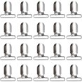 thumbnail image 1 of EcoNesxp UrbanMingle UrbanMingle 20 Pcs Clips de Bretelles pour Hommes Clips de Sangle Clips de Fixation, 1 of 5