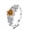 Champagne, variant on 1 Carat Moissanite Ring for Women, 925 Sterling Silver Star Design Adjustable Ring with Gift Box