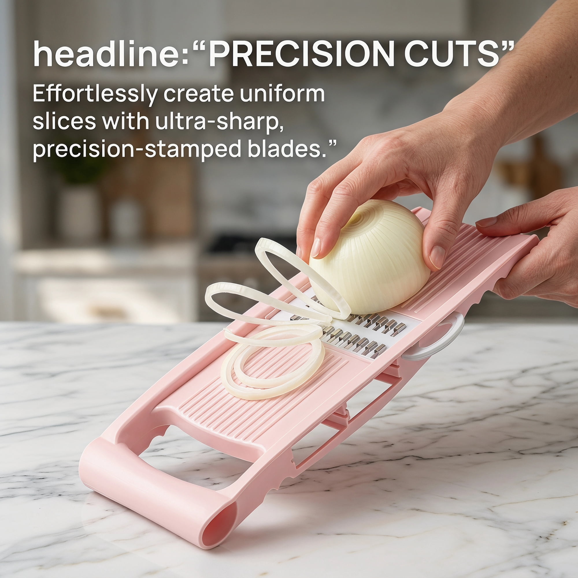 Unique Bargains  Professional Mandoline Slicer for Home Chefs 5 in 1(B) 10.9"x3.9"
