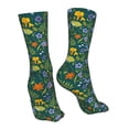 thumbnail image 7 of Uemuo Forest Flora And Fauna for 16in Socks, Cotton Socks Sports Socks Knee High Socks Comfortable Socks For Men, Women, 7 of 7