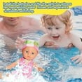 thumbnail image 6 of Water Fun Swimming Doll -  Waterproof Reborn Swim Doll Electric Doll Can Swim Lifelike Baby Doll, Water Fun Toy Best Birthday Christmas Gift, 6 of 10