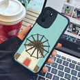 thumbnail image 4 of Exprese su personalidad: funda para teléfono plateada de doble capa mate con estampado de dibujos animados divertidos para iPhone 15 Pro Max 14 13 12 Pro 11, 4 of 4