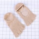 thumbnail image 5 of FELTECHELECTR Calcetines hidratantes de gel para los dedos de los pies (5 pares) para mujer y hombre (albaricoque), 5 of 7