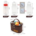thumbnail image 2 of Contenants à Épices de Camping Portables Multifonctions Vides Ensemble de Contenants à Épices avec Sac de Rangement, 2 of 7