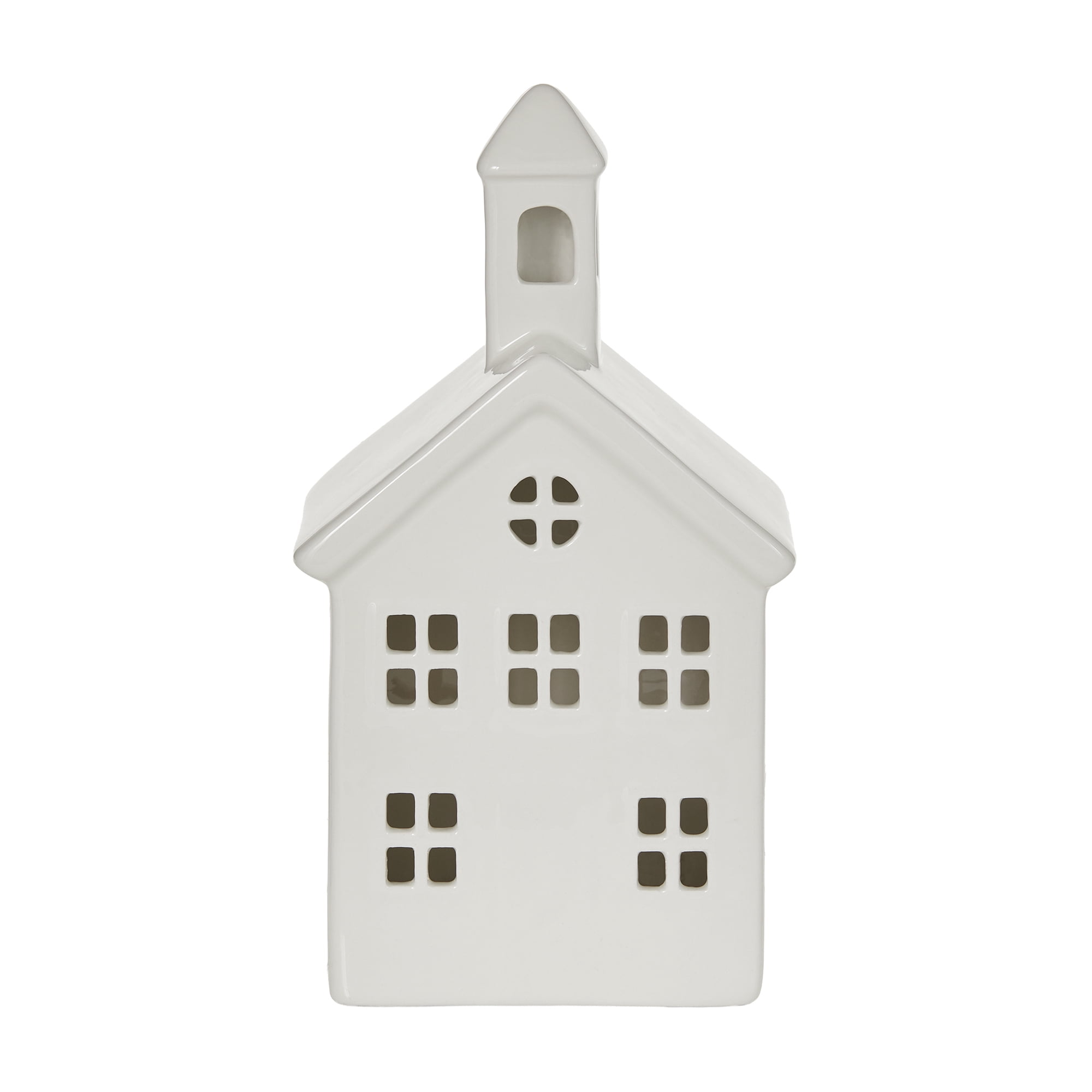 Fraiche White Light-up Ceramic Church Decoration - Walmart.ca