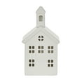 thumbnail image 1 of Fraiche White Light-up Ceramic Church Decoration, 1 of 6