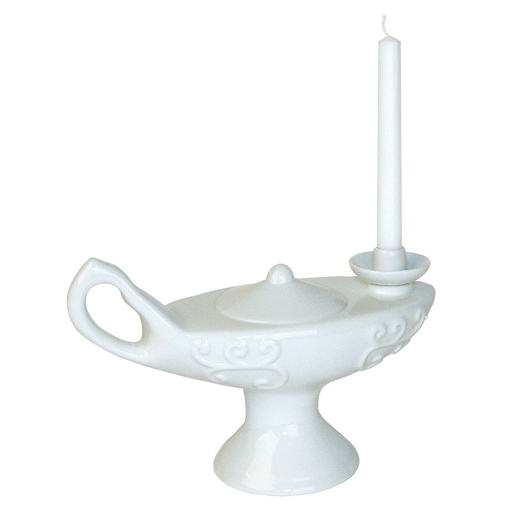 Traditional Nursing Graduation Lamp with Candle