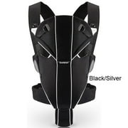 BabyBjorn Baby Carrier Miracle - Black/Silver Cotton Mix