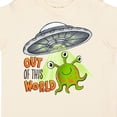 thumbnail image 4 of Inktastic Out of This World Cute Green Alien Ufo Boys or Girls Toddler T-Shirt, 4 of 5