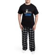 thumbnail image 5 of CafePress - Schnauzer Dad Men's Dark Pajamas - Men's Dark Loose Fit Cotton Pajama Set, 5 of 7