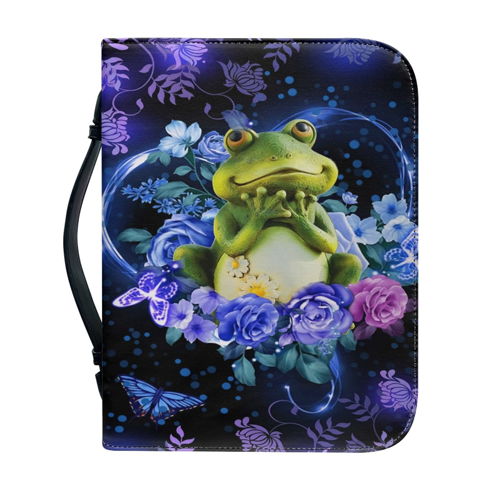 Ichthys Christian Pattern Print Luggage Cover Protector main image 1