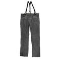 thumbnail image 1 of Rogue State Mens With Suspenders Casual Trouser Pants charcoal 33x34, 1 of 2