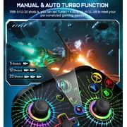 Switch 2 Controller, Wireless Switch Pro Controller for Switch/Switch 2/OLED/PC/Android/IOS, 2 Pack