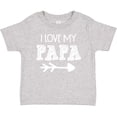 thumbnail image 3 of Inktastic I Love My Papa with Arrow Boys or Girls Baby T-Shirt, 3 of 5