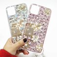 thumbnail image 5 of Diamond Case Compatible with Apple iPhone 11 Pro 5.8 Inch Case for Girls Fashion Luxury Bling Bling Diamond Rhinestone Gemstone 3D Perfume Bottle and Flower Gemstone Soft TPU Back case, 5 of 12