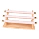 thumbnail image 2 of Organizador de joyas con base de madera, expositor multiusos para pulseras 3 niveles, 2 of 9