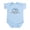 Sky Blue, variant on CafePress - Sugarloaf Ski Resort Maine Body Suit - Baby Light Bodysuit, Size Newborn - 24 Months