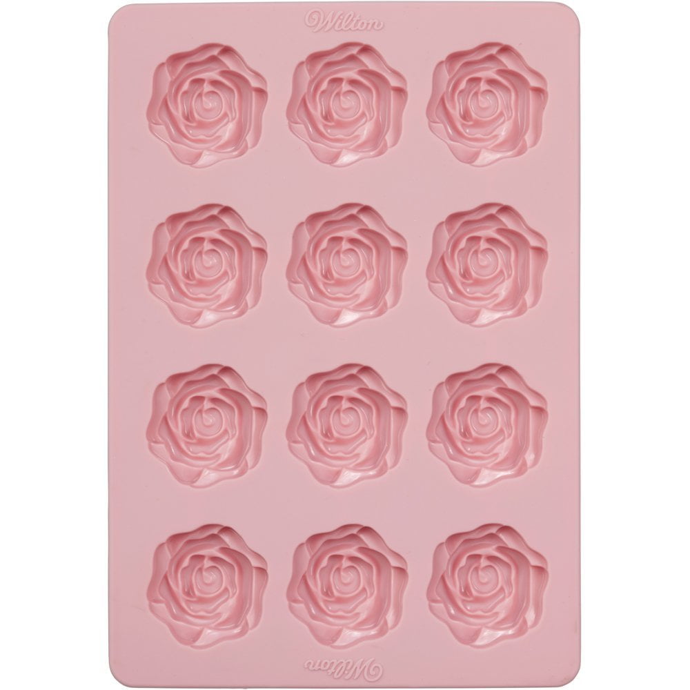 Voorhees Rose (Deep) Mint Mold - Sweet Baking Supply