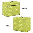 thumbnail image 3 of HELLHERO Polka Dot Lime Green Background Sewing Machine Cover with Pockets for Extra Accessories Dustproof Protective Case Reusable Fits Most Sewing Machines, 3 of 8