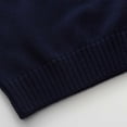 thumbnail image 4 of HAiming Kids Uniform Sweater Vest Sleeveless Color Block Knitted School Shirts Comfy V Neck Casual Fall Workout Blouses, 4 of 6