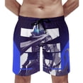thumbnail image 5 of Valorant Omen Men's Swim Trunks Board Shorts Drawstring Elastic Waist Quick Dry Swimsuits Beach Shorts with Pockets 2XL, 5 of 8