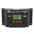 thumbnail image 2 of Controlador de carga solar LCD de 12 V/24 V Regulador de batería de salida USB dual para el negocio de la industria doméstica usando carga/descarga nominal de 20 A, 2 of 5