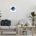 thumbnail image 5 of Stupell Industries Great White Shark Swimming Starry Night Sky Framed Wall Art, 12 x 12, Design by Ale Saiz Studio, 5 of 5