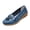 Light Blue_018, variant on Domuza Casual Loafers for Women Metal Buckle Breathable Comfortable Leather Slip on Moccasins Loafers Shoes Driving Outdoor Walking Womens Flats Pink 9(EU-42)