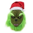 thumbnail image 1 of Disfraz de Navidad para adultos, disfraz de Grinch, disfraz de fiesta de Navidad, 1 of 4