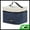 Dark Blue Beige, variant on Unique Bargains Reusable Insulated Lunch Box Tote Gray Beige 164 oz