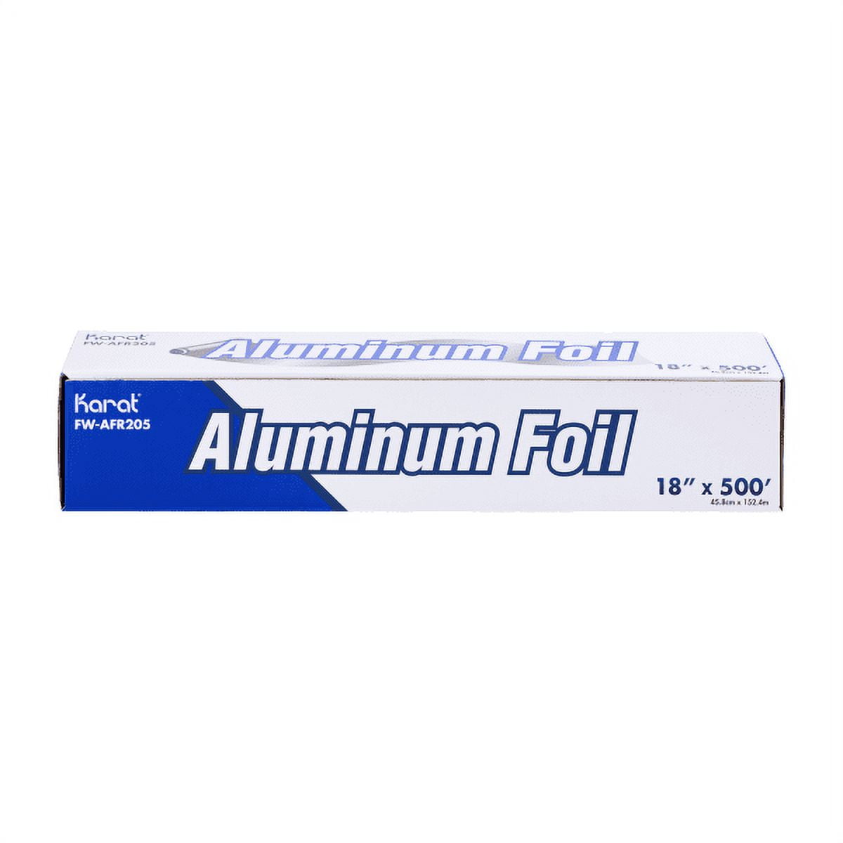 Karat 18” x 500' Standard Aluminum Foil Roll | 500 Feet Long | Industrial Size and Strength