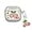 Cherry, variant on Compatible with AirPods 4th Generation(2024 Release),Cute Cartoon Clear Candy Color Design Headphone Case for Airpods 4 with Keychain for Ladies Girls (Cherry)