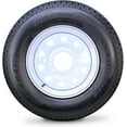 thumbnail image 3 of ROCKMAN Trailer Tire Wheel Assembly ST225/75R15 10-Ply E 117M 6 Lug on 5.5" PCD White Spoke Rim, 3 of 5