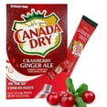 Canada Dry On The Go Drink Mix 1 Original Ginger Ale and 1 Cranberry