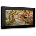 thumbnail image 1 of Obuchovsky, Yury 24x16 Black Modern Framed Museum Art Print Titled - Flowers in Monte Rosso, 1 of 5
