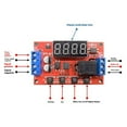 thumbnail image 7 of CIYISON Programmable Timer Delay Relays Module LED Display Adjustable Cycle Delay Controller For Intelligent Home Automation, 7 of 7