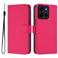 thumbnail image 2 of Wallet Case Compatible for Motorola Moto G 5G 2025 / 2026, PU Leather Magnetic Closure Protective Flip Folio Case with 3 Card Holder and Wrist Strap Cover Women Men,Rose Red, 2 of 9