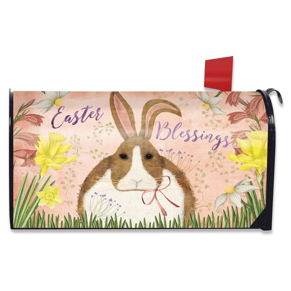 Briarwood Lane Easter Blessings Bunny Mailbox Cover