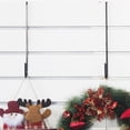 thumbnail image 7 of Shoreew Front Door Christmas Hook Wreath Hanger Strong Load-bearing Rustproof Ultra-Thin Design Easy Installation Halloween Decoration Holder, 7 of 7