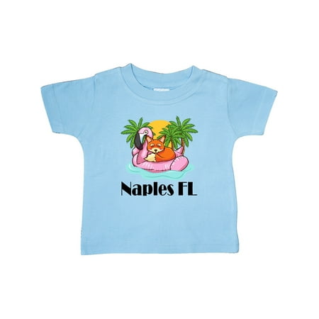 

Inktastic Naples Florida Beach Vacation Gift Baby Boy or Baby Girl T-Shirt