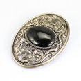 thumbnail image 4 of Hebil de cinturón de piedras preciosas de estilo indio Vintage para hombre, hebil de sujeción , Festival Negro Hugo Hebilla de cinturón, 4 of 8