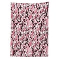 thumbnail image 3 of Ambesonne Pink Tablecloth Rectangular Table Cover, Sakura Tree Umbrellas, 60"x84", Black Pink, 3 of 4